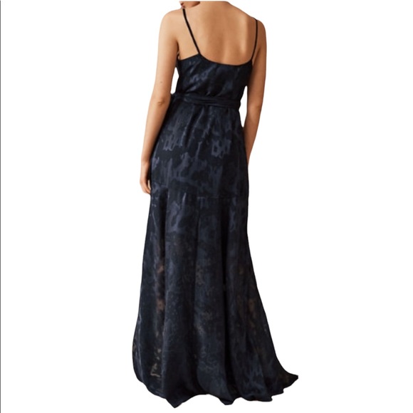 BHLDN Hutch Alden Dress in Midnight Size L NWOT - Picture 2 of 14